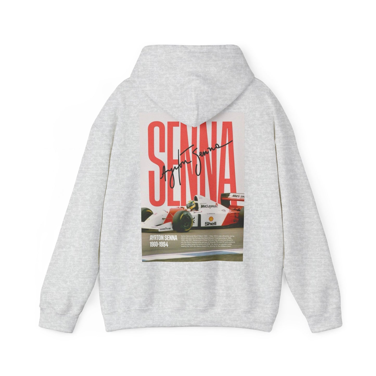 Retro Senna Memorial Hoodie