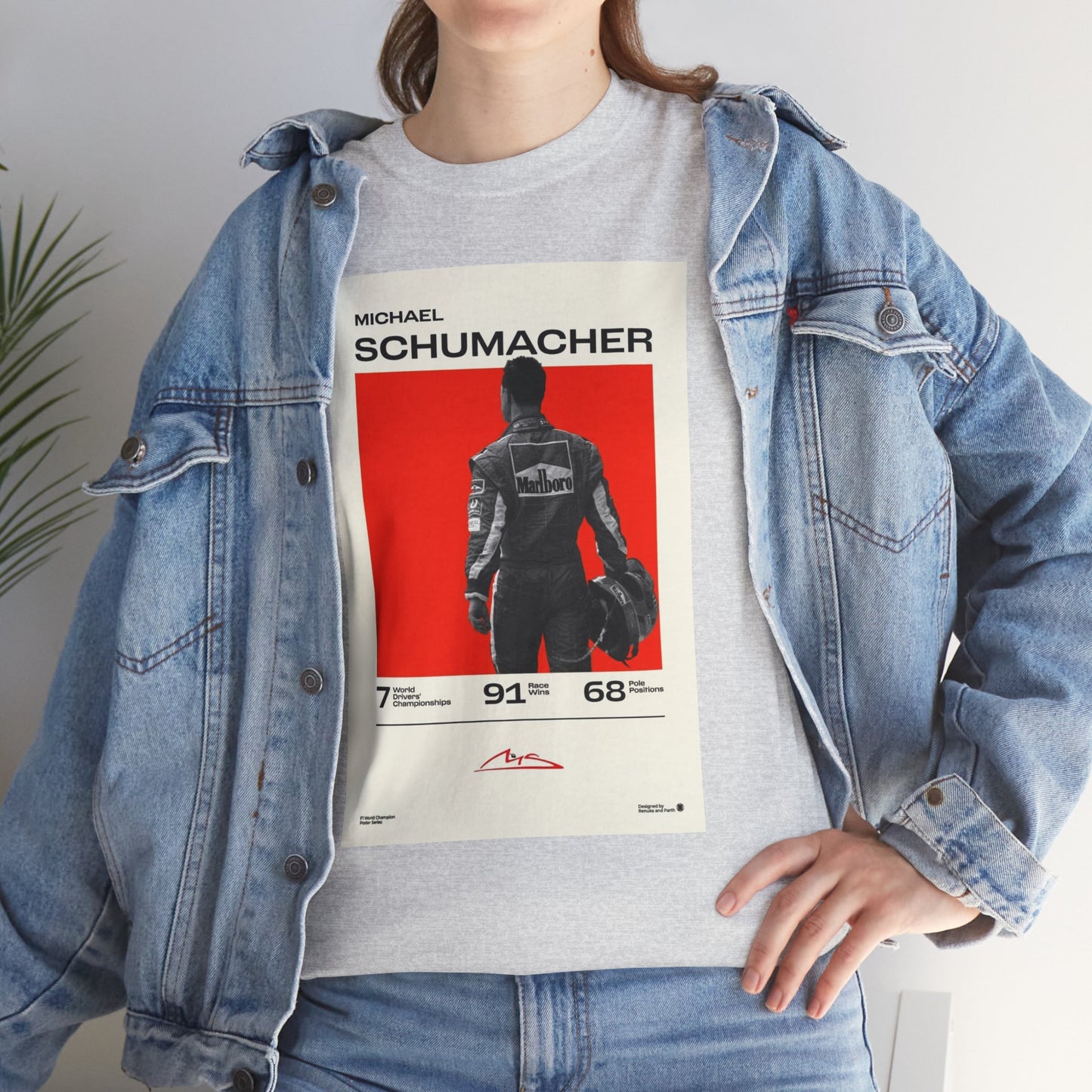 Vintage Michael Schumacher Retro Tee