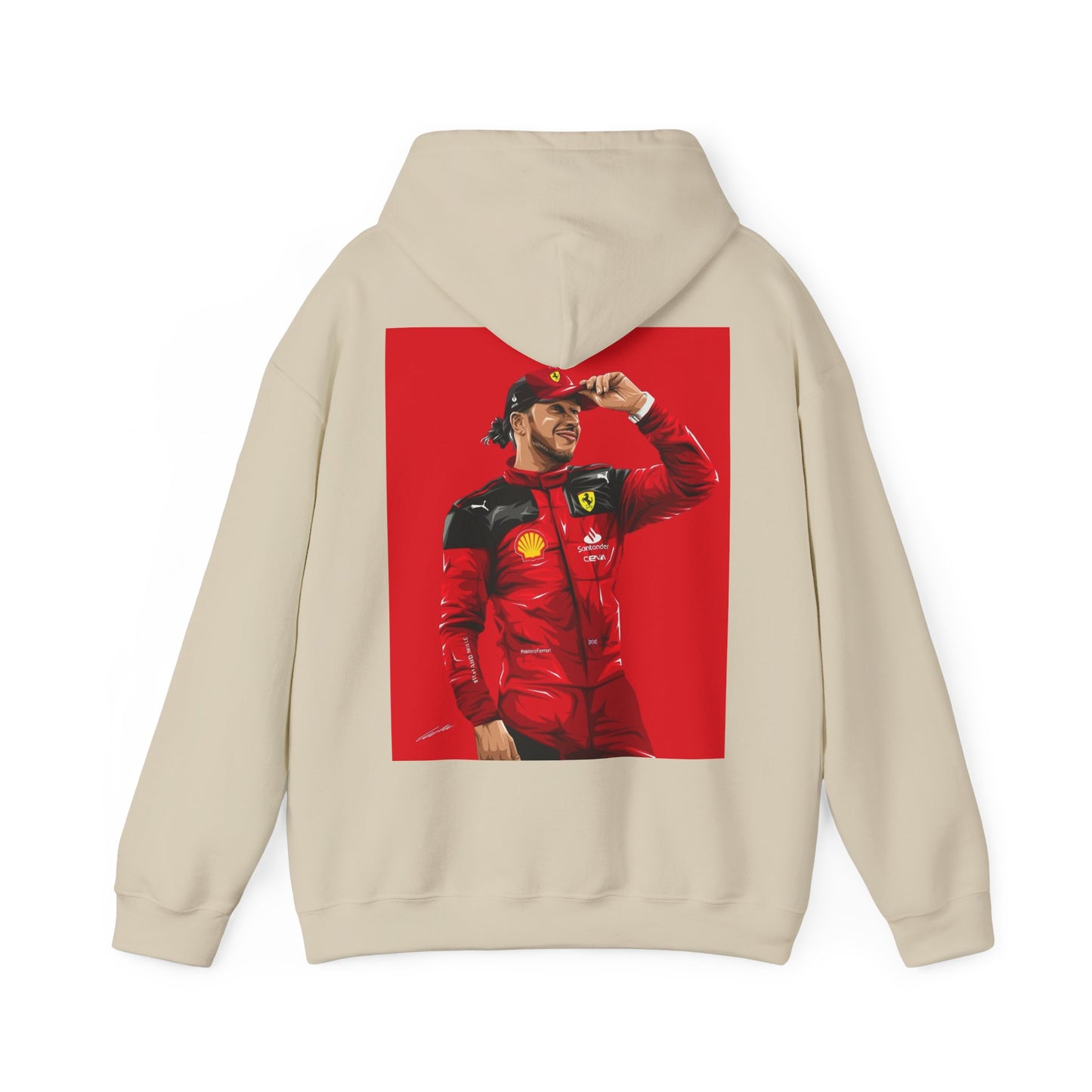 Lewis Hamilton Ferrari Outfit Hoodie