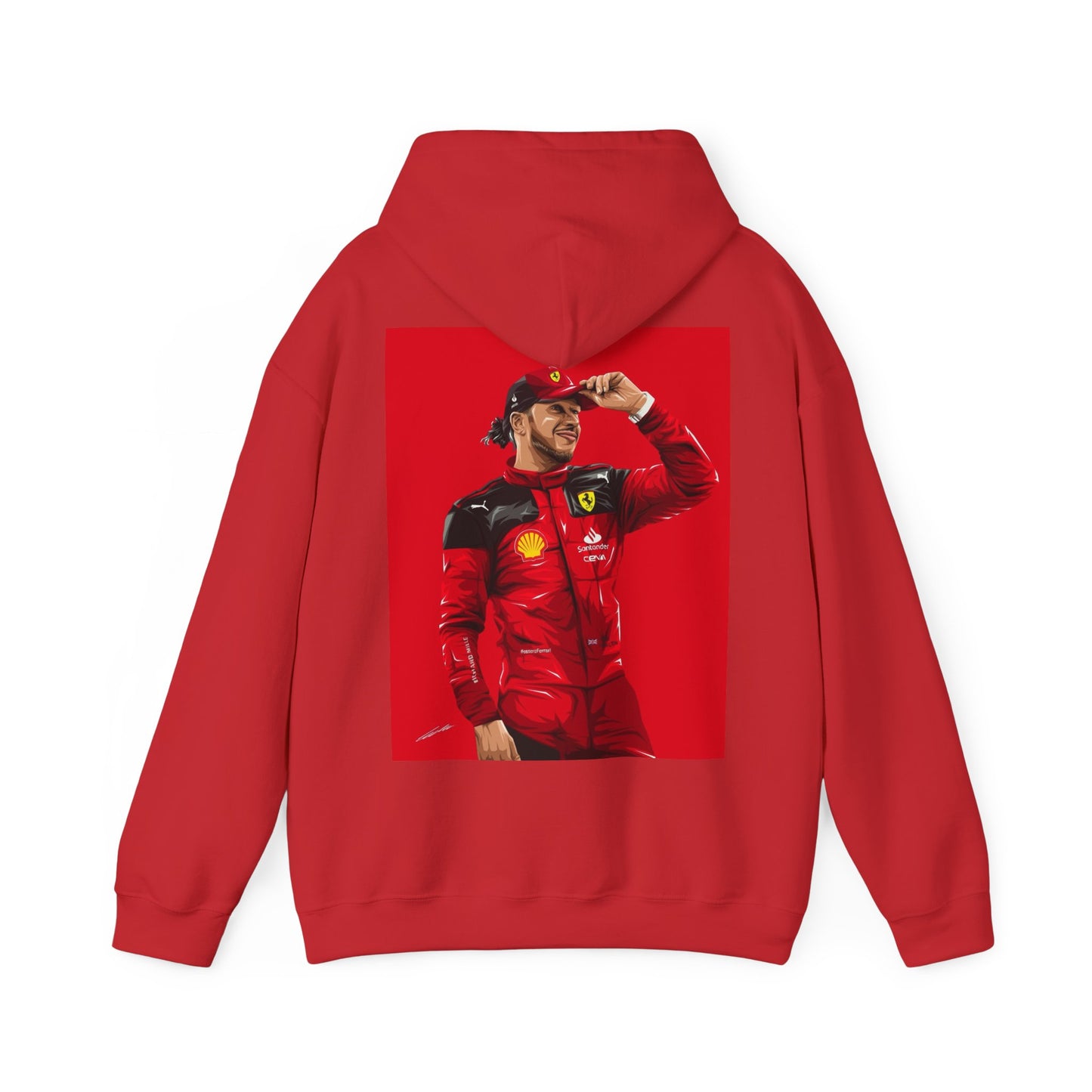 Lewis Hamilton Ferrari Outfit Hoodie