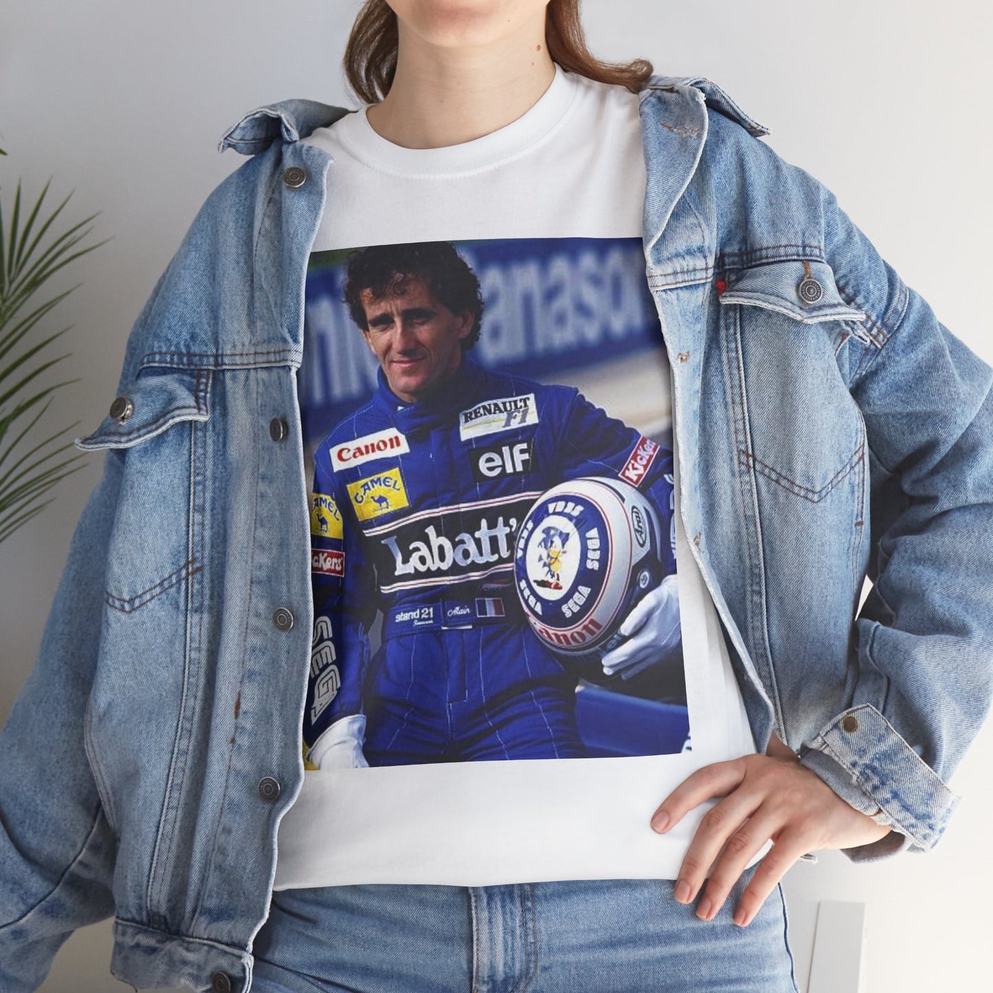 Vintage Alain Prost Retro Tee