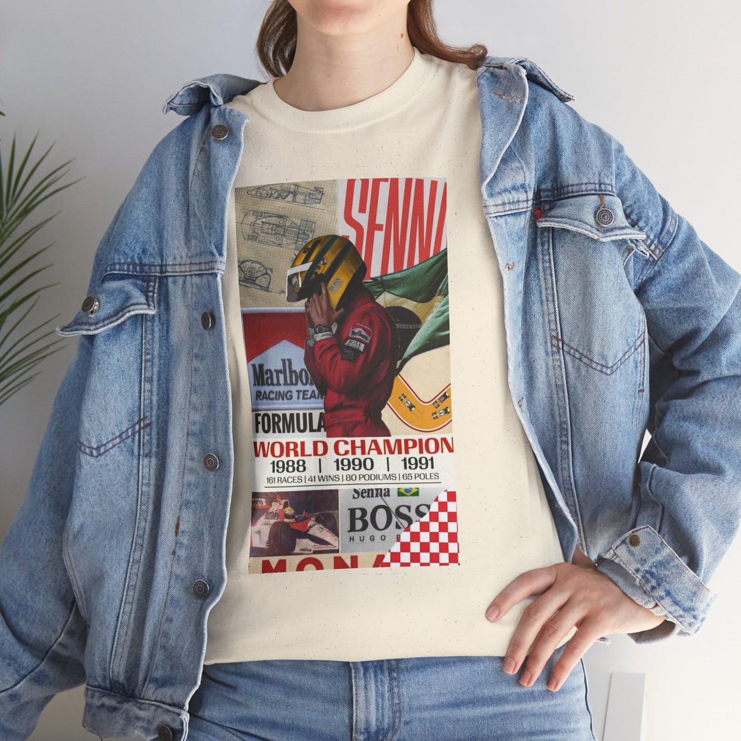 Retro Senna Memorial Tee