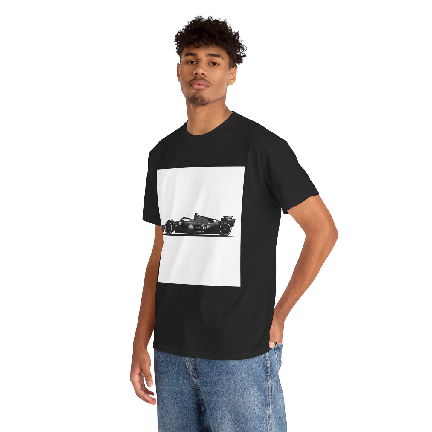 Black and White Ferrarie Tee