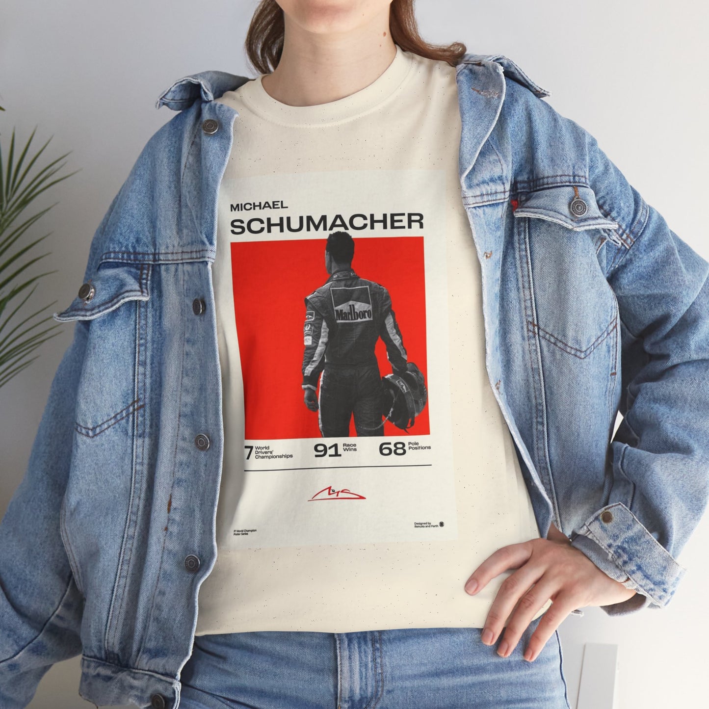 Vintage Michael Schumacher Retro Tee