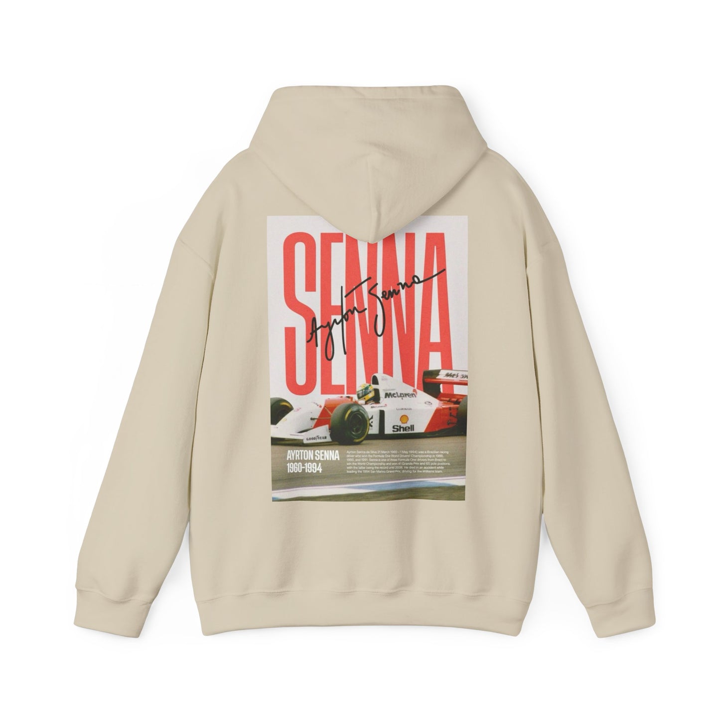 Retro Senna Memorial Hoodie